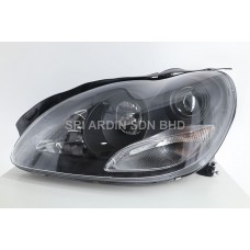 Mercedes S Class W220 Black Projector Headlamp